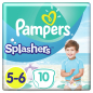 Подгузники-трусики для плавания PAMPERS Splashers 5 Junior-6 Extra Large 14-22 кг 10 штук (8001090728951)