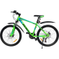 Велосипед RS Bandit 24” зеленый/синий - Фото 2