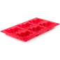 Форма для выпечки силиконовая прямоугольная на 6 кексов WALMER Bears 30,5x18x2 см (W27301820) - Фото 2