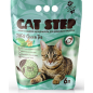 Наполнитель для туалета растительный комкующийся CAT STEP Tofu Green Tea соевый 6 л, 2,7 кг (20333002) - Фото 3