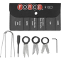 Набор съемников магнитол FORCE 10 предметов (910C1)
