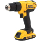 Дрель-шуруповерт аккумуляторная DEWALT XR DCD771D2 (DCD771D2-KS) - Фото 2