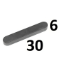 Шпонка 6х6х30мм коленвала для двигателя ECO 188F (FM-SP1189)