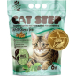 Наполнитель для туалета растительный комкующийся CAT STEP Tofu Green Tea соевый 6 л, 2,7 кг (20333002)