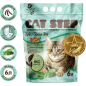 Наполнитель для туалета растительный комкующийся CAT STEP Tofu Green Tea соевый 6 л, 2,7 кг (20333002) - Фото 2