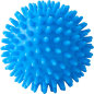 Мяч массажный BASEFIT GB-601 синий 8 см (4680459126467)