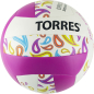 Мяч для пляжного волейбола TORRES Beach Sand Pink №5 (V32085B) - Фото 2