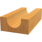 Фреза по дереву пазовая галтельная 24х15,9х57 мм BOSCH Standard for Wood (2608628473) - Фото 3