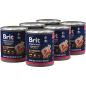 Влажный корм для собак BRIT Premium говядина и рис консервы 850 г (5051168) - Фото 4