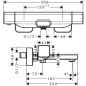 Смеситель для ванны HANSGROHE Ecostat E 15774000 - Фото 2