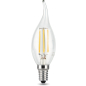 Лампа светодиодная филаментная E14 GAUSS 5 Вт 2700К (104801105)