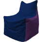 Кресло-мешок FLAGMAN Fox синий/фиолетовый (Ф 2.1-38)