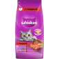 Сухой корм для кошек WHISKAS Вкусные подушечки с паштетом говядина 5 кг (4660085512902)