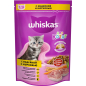 Сухой корм для котят WHISKAS Подушечки с молоком Ассорти с индейкой и морковью 0,35 кг (4607065003135)