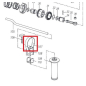 Скоба рукоятки для перфоратора BULL BH3601 (Z1C-DW-36K4-107)