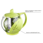 Заварочный чайник стеклянный PERFECTO LINE Leaf 0,75 л (52-750000) - Фото 3