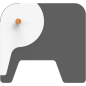 Парта растущая COMF-PRO Elephant Desk белый-серый (1770017) - Фото 3