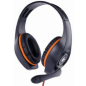 Наушники-гарнитура игровые GEMBIRD GHS-05-O Orange-black