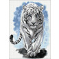 Алмазная вышивка WIZARDI Могучий тигр 27х38 см (WD2513) - Фото 2
