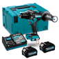 Дрель-шуруповерт аккумуляторная ударная MAKITA HP 001 GD 201 XGT (HP001GD201)