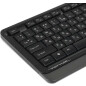 Комплект клавиатура и мышь A4TECH Fstyler F1010 Black/Grey - Фото 3