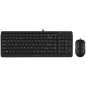 Комплект клавиатура и мышь A4TECH Fstyler F1512 Black