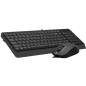 Комплект клавиатура и мышь A4TECH Fstyler F1512 Black - Фото 13
