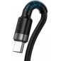 Кабель BASEUS Cafule Cable HW Gray Black (CATKLF-PG1) - Фото 3