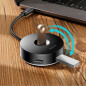 USB-хаб BASEUS Round Box CAHUB-G01 Black - Фото 6