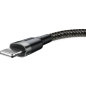 Кабель BASEUS Cafule Cable USB For IP Black Gray (CALKLF-AG1) - Фото 5