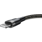 Кабель BASEUS Cafule Cable USB-A For IP Black Gray (CALKLF-CG1) - Фото 4