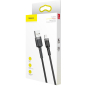 Кабель BASEUS Cafule Cable USB-A For IP Black Gray (CALKLF-CG1) - Фото 8