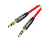 Кабель BASEUS Yiven Audio Cable M30 Red Black (CAM30-B91) - Фото 3