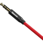 Кабель BASEUS Yiven Audio Cable M30 Red Black (CAM30-B91) - Фото 5