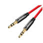 Кабель BASEUS Yiven Audio Cable M30 Red Black (CAM30-C91) - Фото 3