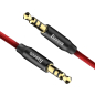 Кабель BASEUS Yiven Audio Cable M30 Red Black (CAM30-C91) - Фото 4