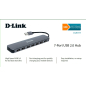 USB-хаб D-LINK DUB-H7/E1A - Фото 7