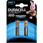 Батарейка ААА DURACELL Ultra Power 1,5 V алкалиновая 2 штуки LR03/MX2400 (5000394060425)
