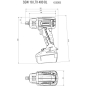 Гайковерт аккумуляторный ударный METABO SSW 18 LTX 400 BL (602205650) - Фото 9