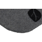 Коврик придверный влаговпитывающий VORTEX Двухцветный без подложки 40х60 см Под луной (24254) - Фото 3