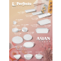 Менажница керамическая прямоугольная PERFECTO LINEA Asian 29,5х10х2,5 см белый (17-102950) - Фото 3