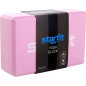 Блок для йоги STARFIT YB-200 розовый пастель (4680459118400) - Фото 4