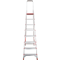 Лестница-стремянка алюминиевая односторонняя 169 см НОВАЯ ВЫСОТА NV3110 (3110108) - Фото 2