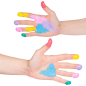 Набор для творчества GENIO KIDS Рисуем пальчиками Большой набор (TA1407) - Фото 9