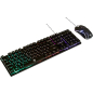 Комплект игровой клавиатура и мышь NAKATOMI KMG-2305U Black