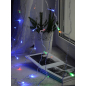Гирлянда новогодняя светодиодная TWINKLE Штора 1,5х1,5 м 120 диодов мультиколор (056) - Фото 7