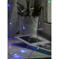 Гирлянда новогодняя светодиодная TWINKLE Штора 1,5х1,5 м 120 диодов мультиколор (056) - Фото 6