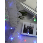 Гирлянда новогодняя светодиодная TWINKLE Штора 1,5х1,5 м 120 диодов мультиколор (056) - Фото 9