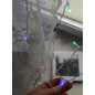 Гирлянда новогодняя светодиодная TWINKLE Штора 1,5х1,5 м 120 диодов мультиколор (056) - Фото 10