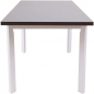 Стол кухонный DREWMIX Max 5 P графит/белый 120-150х80х78 см (66381) - Фото 5